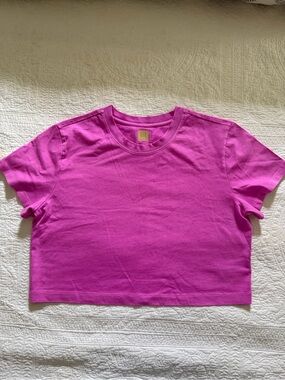 Gap × BÉIS Organic Cotton VintageSoft Crop Graphic T-Shirt